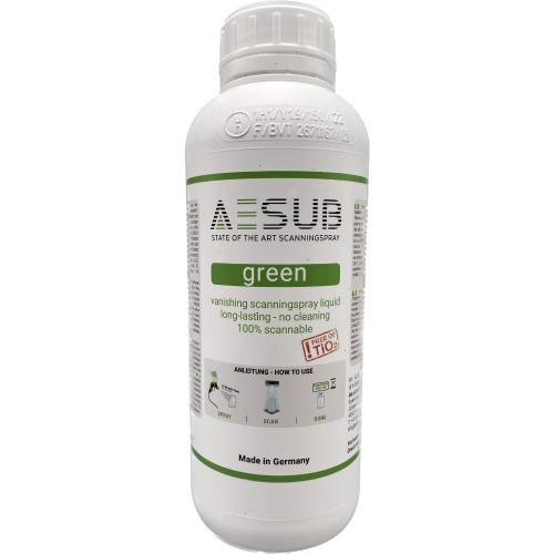 AESUB Green - Scan-Zeit ca. 1-2 h, Schichtdicke 10-20 &mu;m, Sublimationszeit ca. 6 h, liquid, 1 L Produktbild