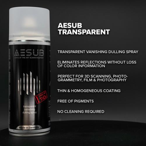 AESUB Transparent - Scan-Zeit ca. 1-2 h, Schichtdicke 15-20 &mu;m, Sublimationszeit 4 h, 1 Dose Produktbild Back View L