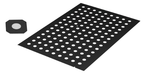 Punktmarken 5,0 mm, uncodiert, wei&szlig;, keramisch, 126 St&uuml;ck Produktbild