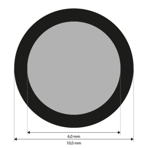 Punktmarken 6,0 mm, uncodiert, retro, magnetisch, 500 St&uuml;ck Produktbild