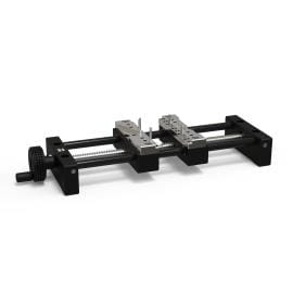 OmniFix  Messtechniker Schraubstock 120 x 320 mm, Aluminium schwarz Produktbild