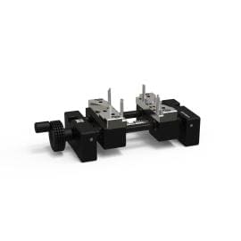 OmniFix  Messtechniker Schraubstock 80 x 160 mm, Aluminium schwarz Produktbild
