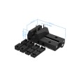 Schraubstock - 150x75x50mm, Spannbereich 90, AF25 Produktbild Back View S