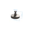 Schlossscheibe f&uuml;r Quader - M24x1, AF25, 5 St&uuml;ck Produktbild Back View S
