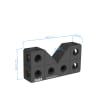 V-Block 90&deg; - 100x25x50mm, AF25 Produktbild Back View S