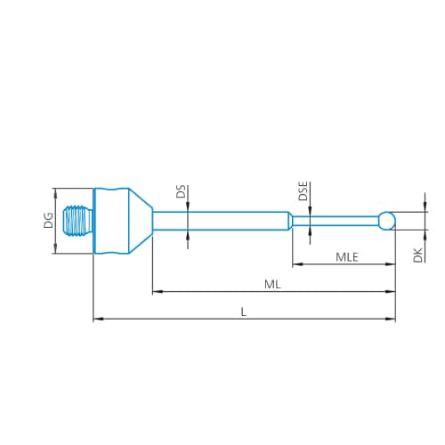 Stylus stepped M5, DK1 L36 product photo Front View L