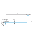 Stylus arm/Contour ML=58, B=7, DS=2 product photo