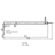 Stylus/Roughness ML=61, B=30, DSE=1.4, W1=60&deg; product photo Back View S